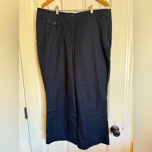 J. Crew Women's Navy Trousers